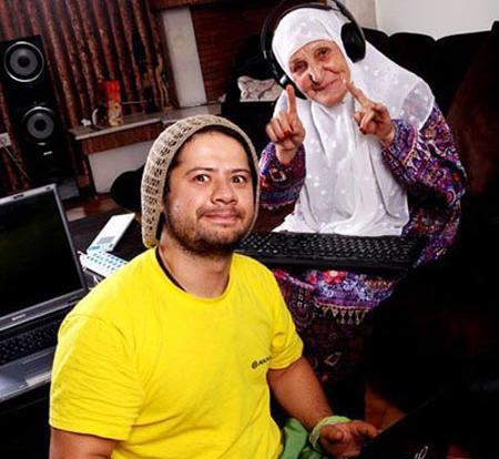 جدیدترین عکس علی صادقی و همسرش