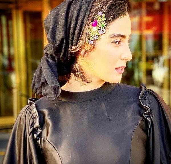 عکس آناهیتا افشار و همسرش