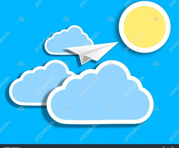 عکس دانلود وکتور ابر