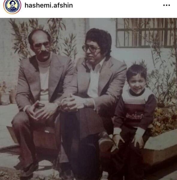عکس افشین هاشمی پسر مهدی هاشمی