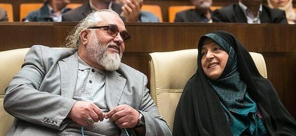 عکس همسر فاطمه هاشمی رفسنجانی