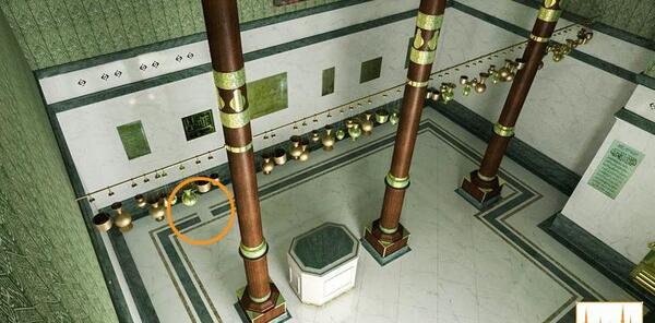 عکس داخل کعبه
