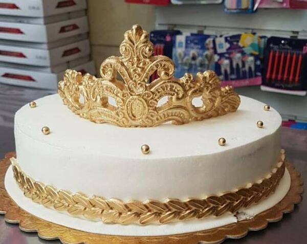 عکس تاج فوندانتی