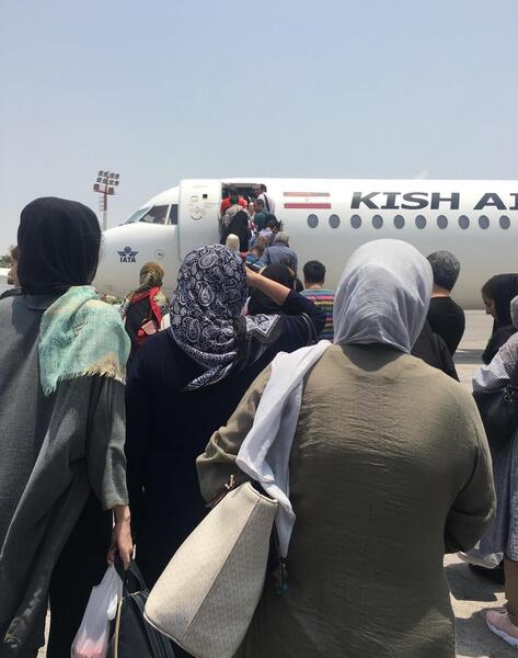 عکس داخل هواپیما مسافربری