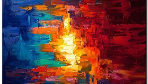 عکس نقاشی آبستره