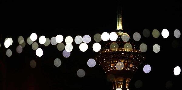 عکس شهر در شب