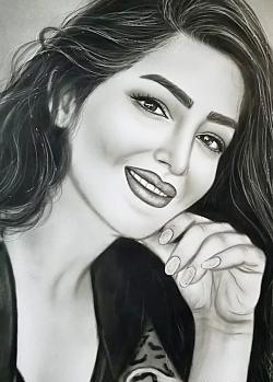عکس ایده نقاشی صورت