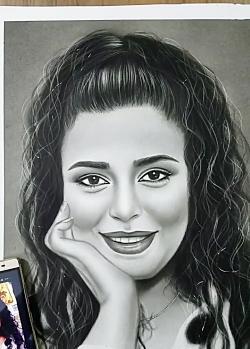 عکس ایده نقاشی صورت