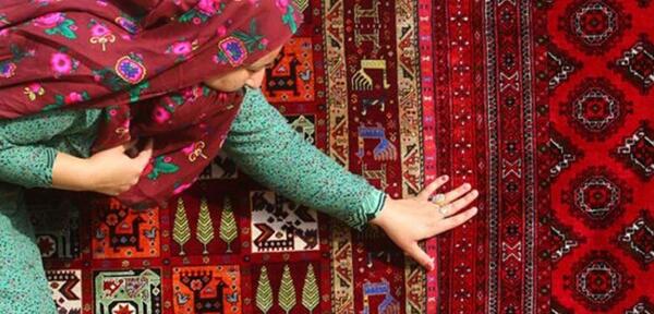 عکس فرش ترکمن