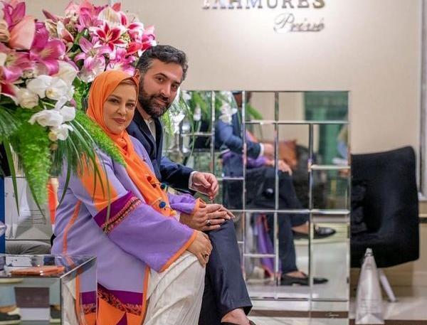 گالری عکس بهاره رهنما و همسرش