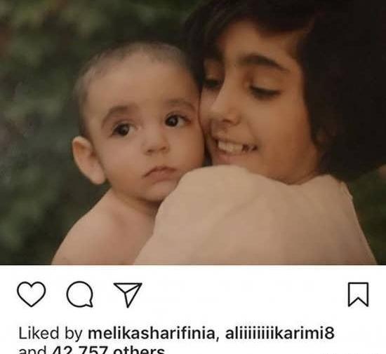 عکس شقایق فراهانی به همراه پسرش