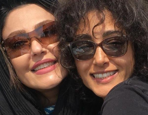 عکس شقایق فراهانی به همراه پسرش