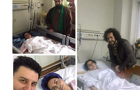 عکس پروفایل پسر روی تخت بیمارستان