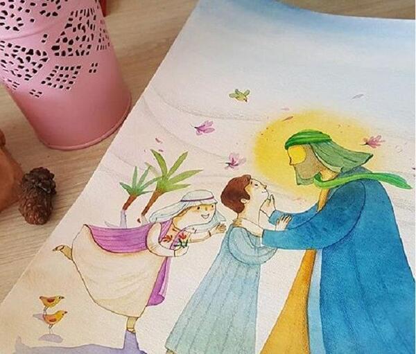 عکس طراحی اربعین