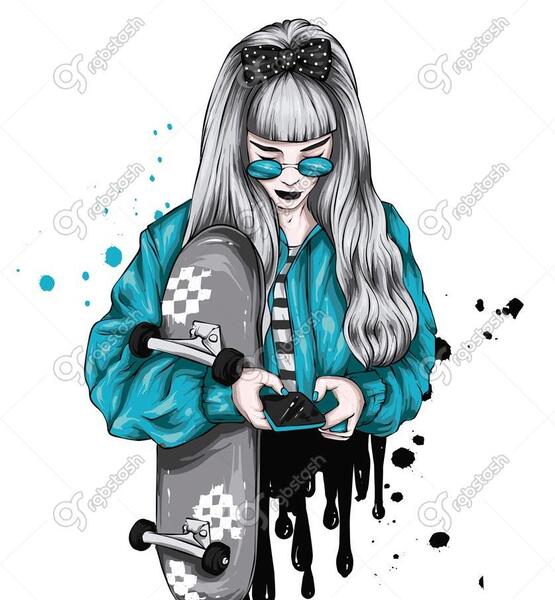 عکس وکتور دخترانه