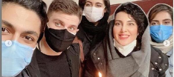 عکس کیسان دیباج و فاطیما بهارمست