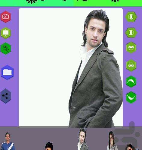عکس فتوشاپ خواننده