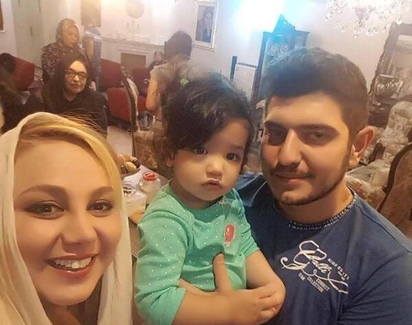 عکس بهنوش بختیاری و خانواده اش