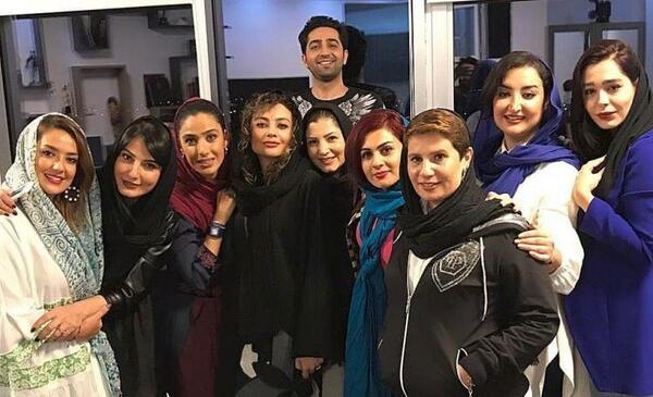 عکس سارا نجفی در سریال دلدادگان