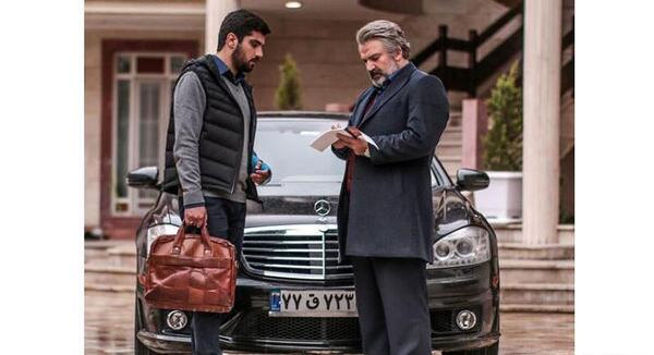 عکس ماشین بنز در سریال پدر