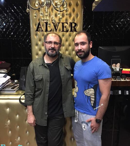 عکس همسر و فرزندان علی دهکردی