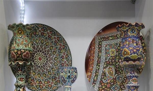 عکس مینا کاری همدان