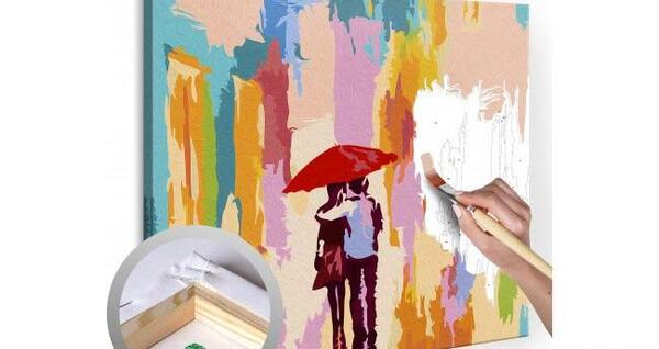 عکس ایده برای نقاشی روی بوم