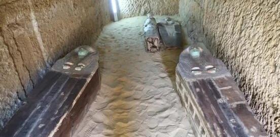 عکس داخل اهرام ثلاثه مصر