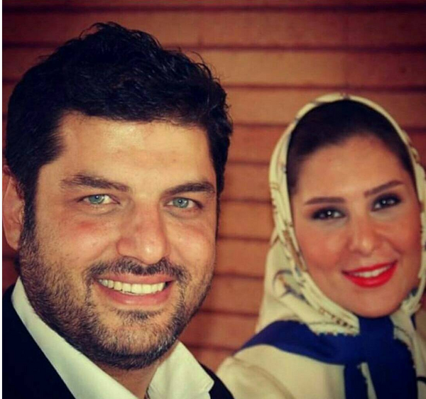عکس سام درخشانی و همسر جدیدش