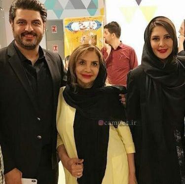 عکس سام درخشانی و همسر جدیدش