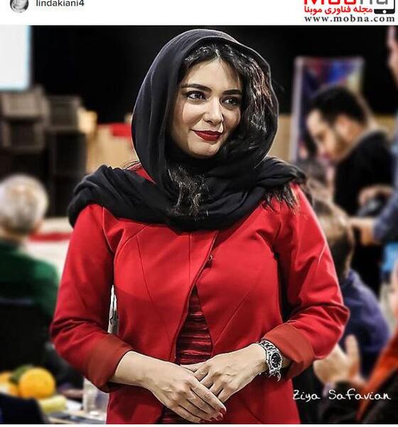 عکس لیندا کیانی در جشنواره