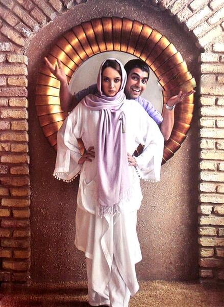عکس بهنوش طباطبایی همسر مهدی پاکدل