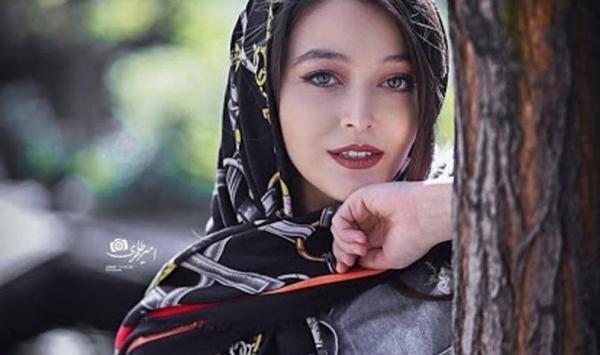 عکس دختر خوشتیپ در طبیعت