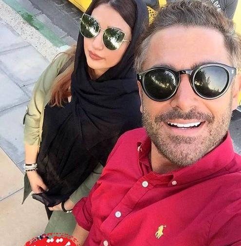 عکس بهنوش طباطبایی محمدرضا گلزار