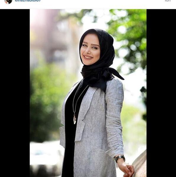 عکس چادری الناز حبیبی