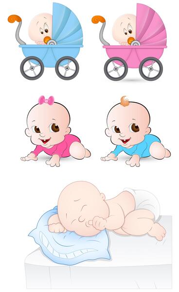 عکس نقاشی نوزاد