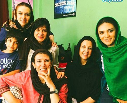 عکس لیندا کیانی و پسرش