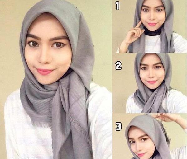 عکس مدل های بستن شال