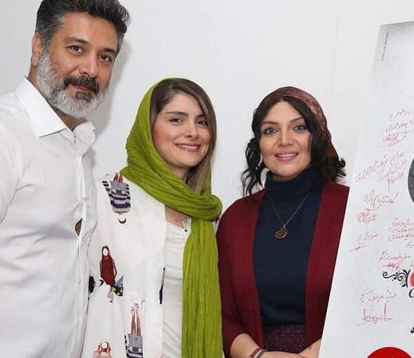 عکس حمیدرضا پگاه و پدرش