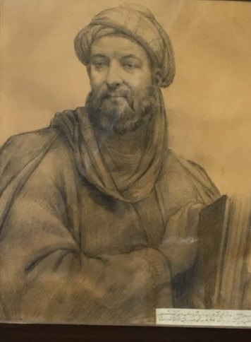 عکس نقاشی چهره واقعی امام رضا