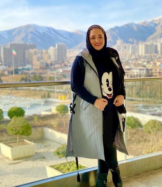 عکس از علی اوجی و نرگس محمدی