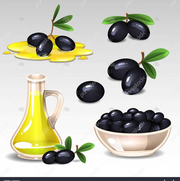 عکس لایه باز زیتون