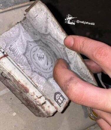 عکس بدن سردار سلیمانی سوخته