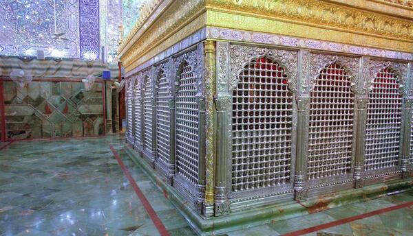عکس و تصویر ضریح حضرت علی