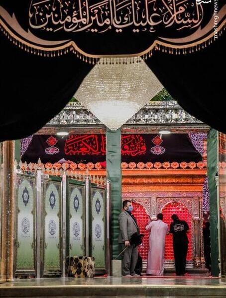 عکس و تصویر ضریح حضرت علی