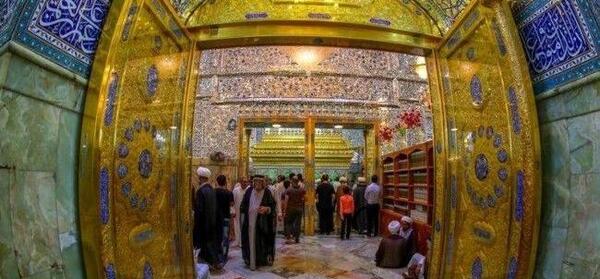 عکس و تصویر ضریح حضرت علی