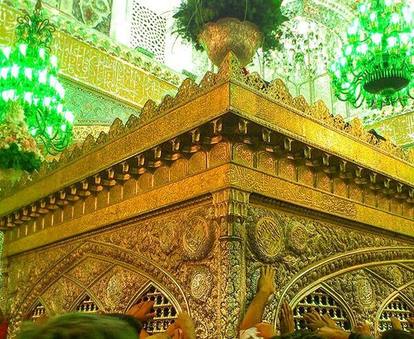 عکس و تصویر ضریح حضرت علی