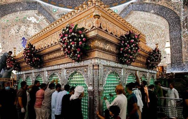 عکس و تصویر ضریح حضرت علی
