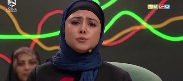 عکس آزاده صمدی در خندوانه