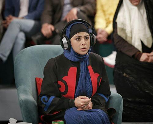 عکس آزاده صمدی در خندوانه